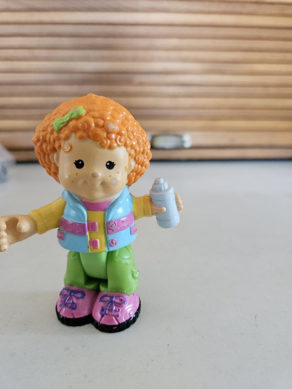 💚5/$15 Fisher-Price Little People Bendables "Elena" Camping